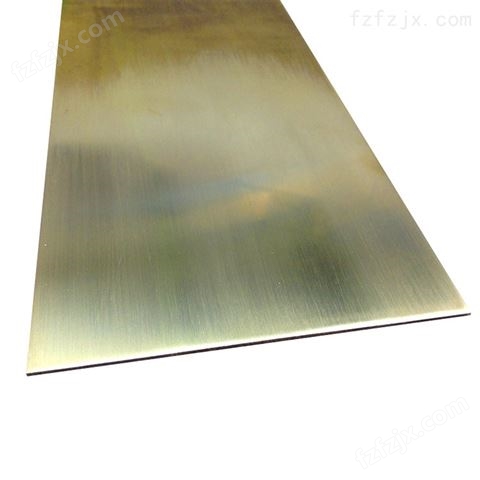 拉丝加工铜板 H70中厚黄铜板 H65铜块厚2mm